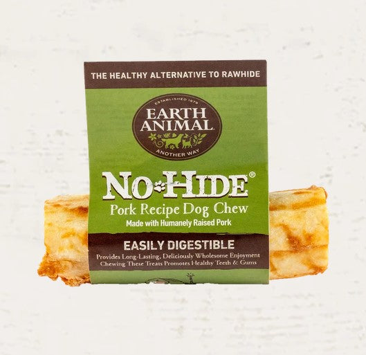 Earth Animal No-Hide® Wholesome Chews for Dogs - Pork