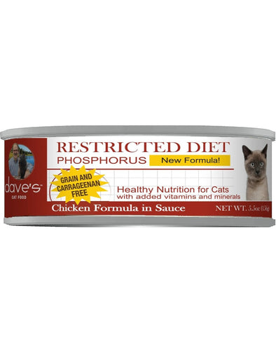 Dave's Restricted Diet Phosphorus Canned Cat Food