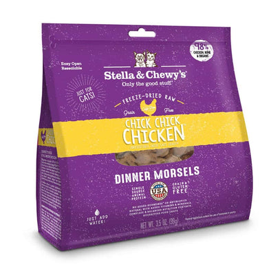 Stella & Chewy's Cat Chick Chick Chicken Freeze Dried Raw
