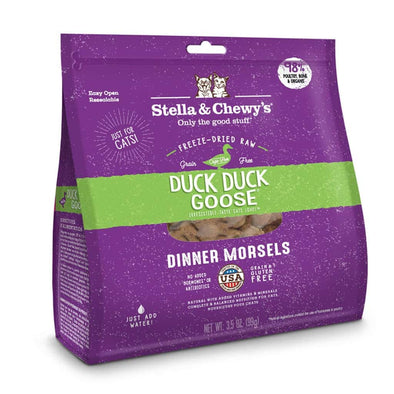 Stella & Chewy's Cat Duck Duck Goose Freeze Dried Raw