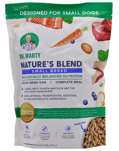 Dr Marty's Small Breed Freeze Dried Raw Dog Food