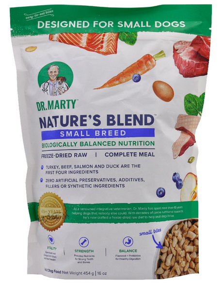 Dr Marty's Small Breed Freeze Dried Raw Dog Food
