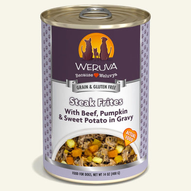 Weruva Steak Frites Canned Dog Food