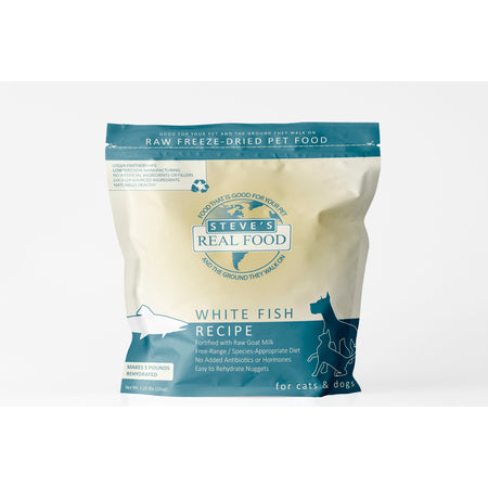 Steve's Freeze Dried Whitefish Dog Food