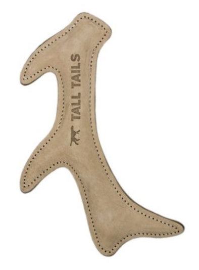 Tall Tails Natural Leather Antler Toy