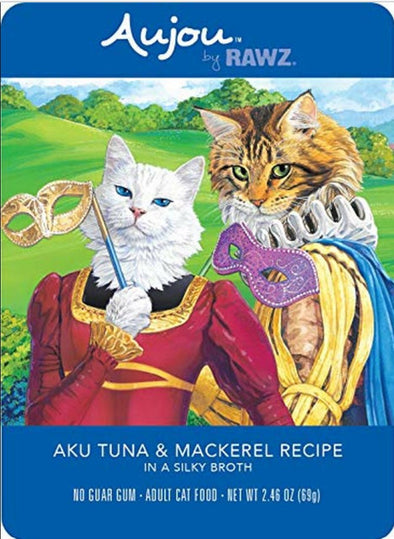 Aujou by Rawz Aku Tuna & Mackerel Cat Food