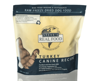 Steve's Freeze Dried Turkey Dog Food